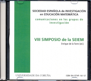 VIII Simposio de la Sociedad española de investigación en educación matemática. Comunicaciones en los grupos de investigación