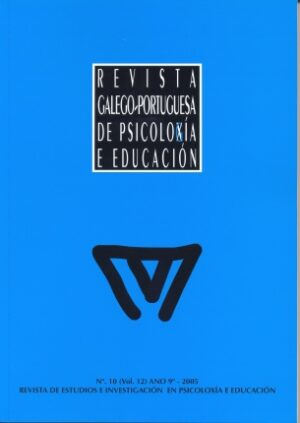 Revista galego-portuguesa de psicoloxía e educación. Nº 10 ( Vol. 12)
